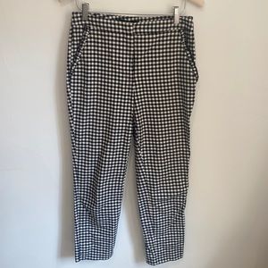 Gingham trousers
